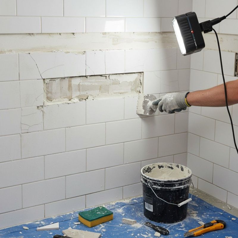 Local Bathroom Tile Restoration pros at work