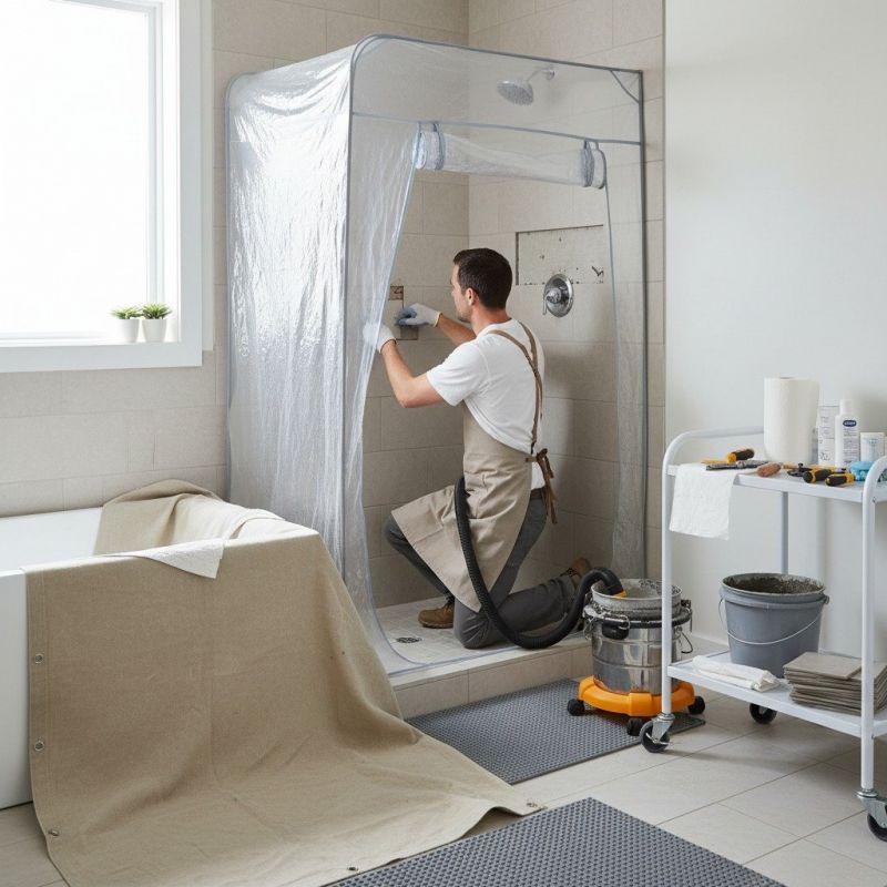Bathroom Tile Restoration